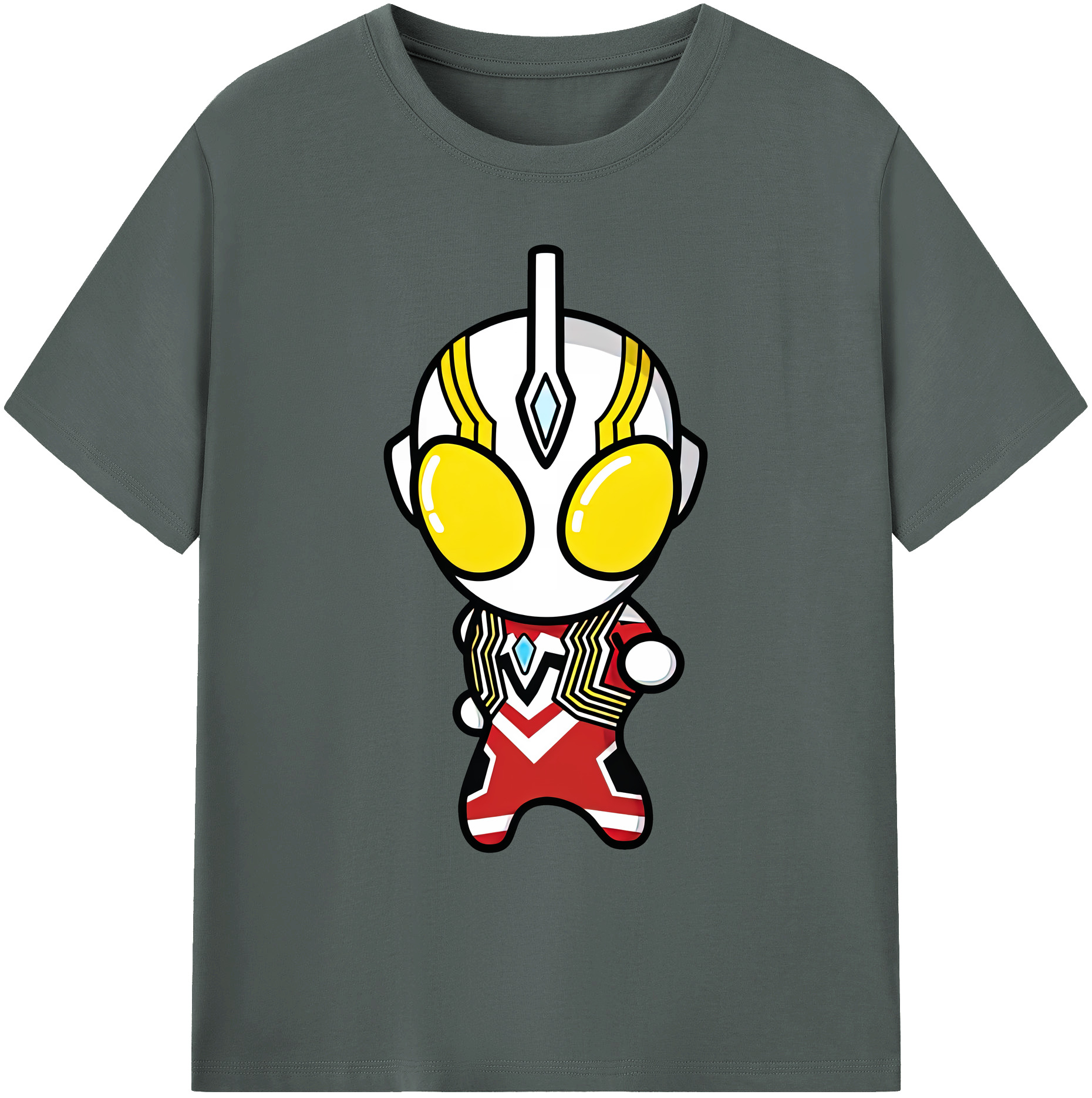（画像用） ウルトラマン Ultraman 綿100％ メンズ半袖Tシャツ｜肌触りやわらか＆通気性